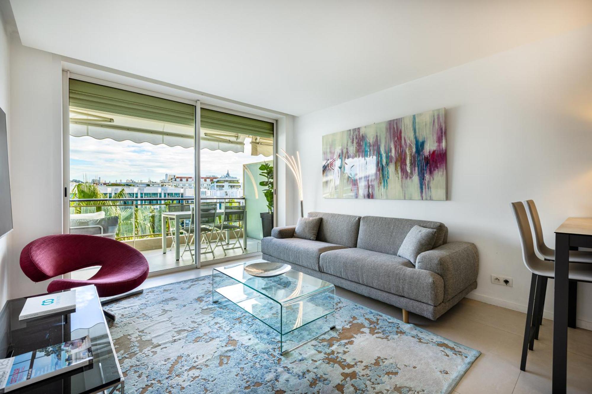 Agence Des Residences - Appartements Prives Du 45 Croisette- Prestige Cannes Zimmer foto